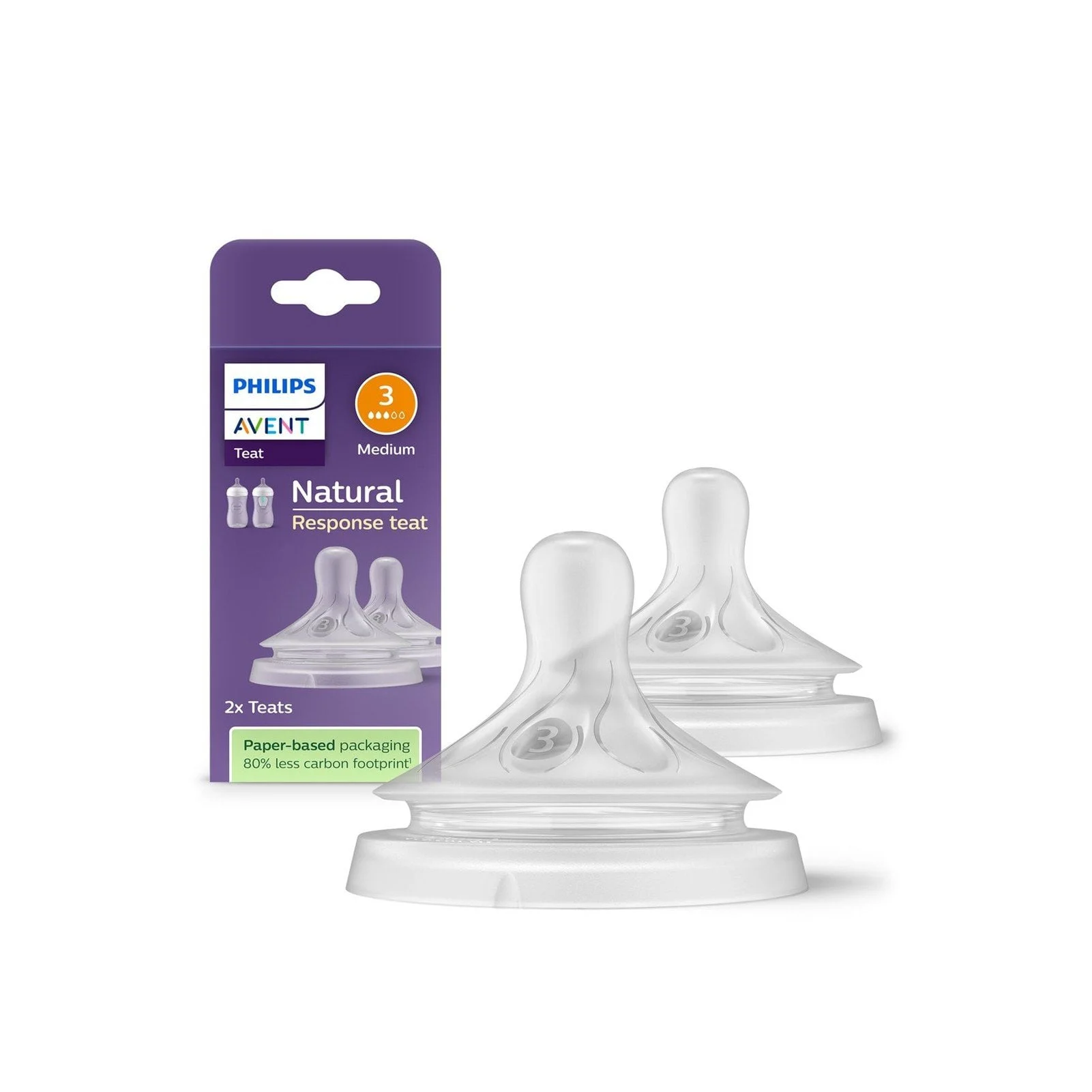 philips-avent-natural-response-baby-bottle-silicone-nipple-flow-3-medium-x2