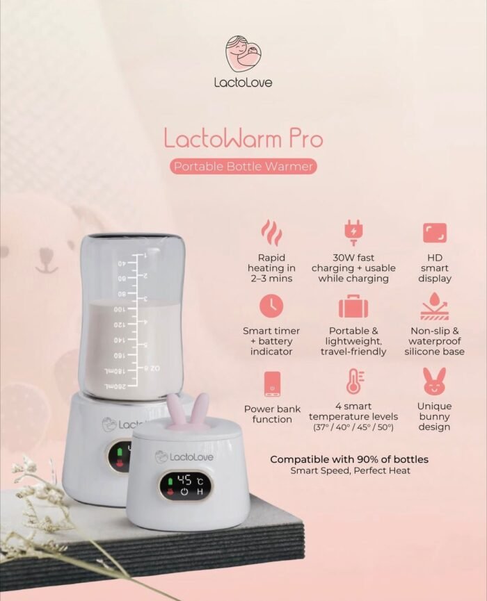 lactolove lactowarm pro portable bottle warmer - Image 2